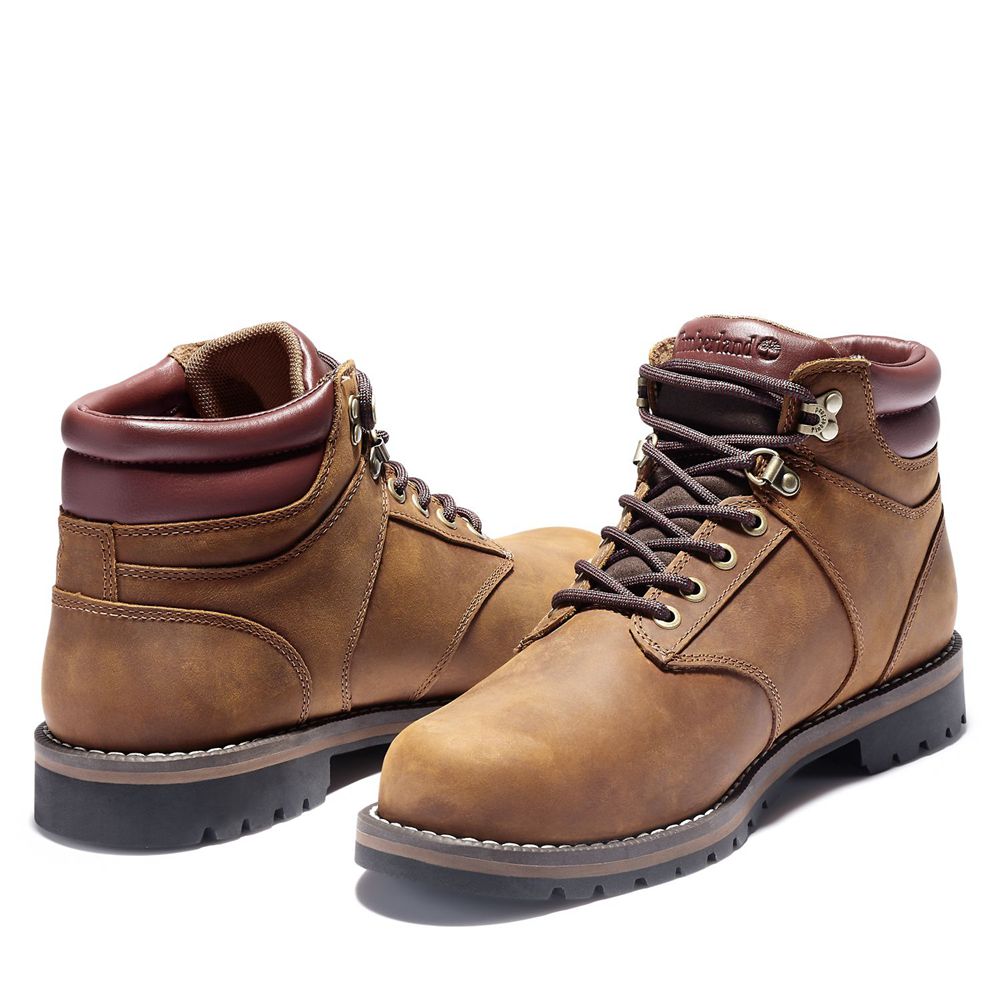 Botas de Montaña Timberland Hombre Redwood Falls Waterproof Mid Marrones - Chile EWI-580719